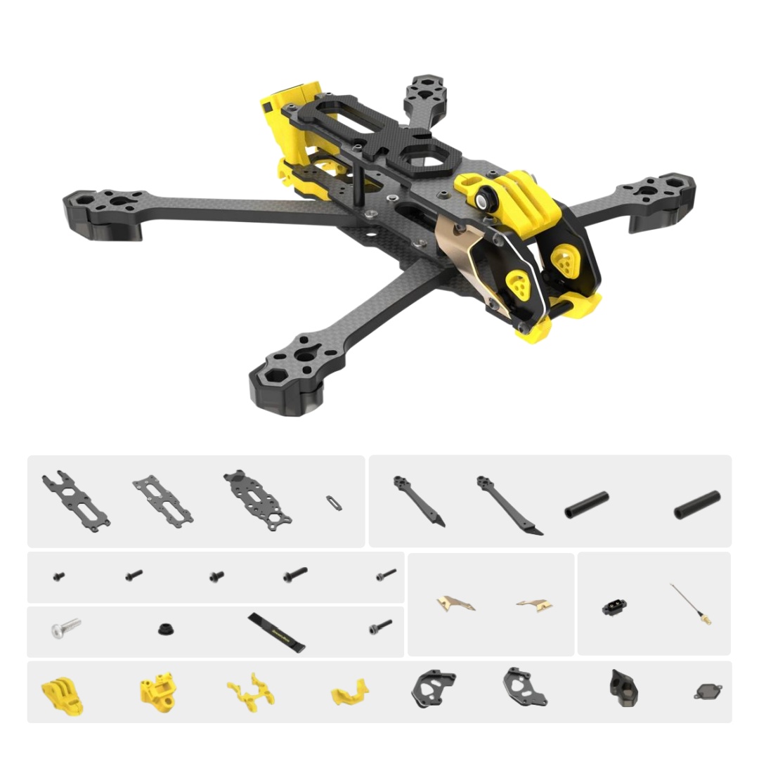 Drone Kit Fpv - Mario 5 Frame Kit DC /