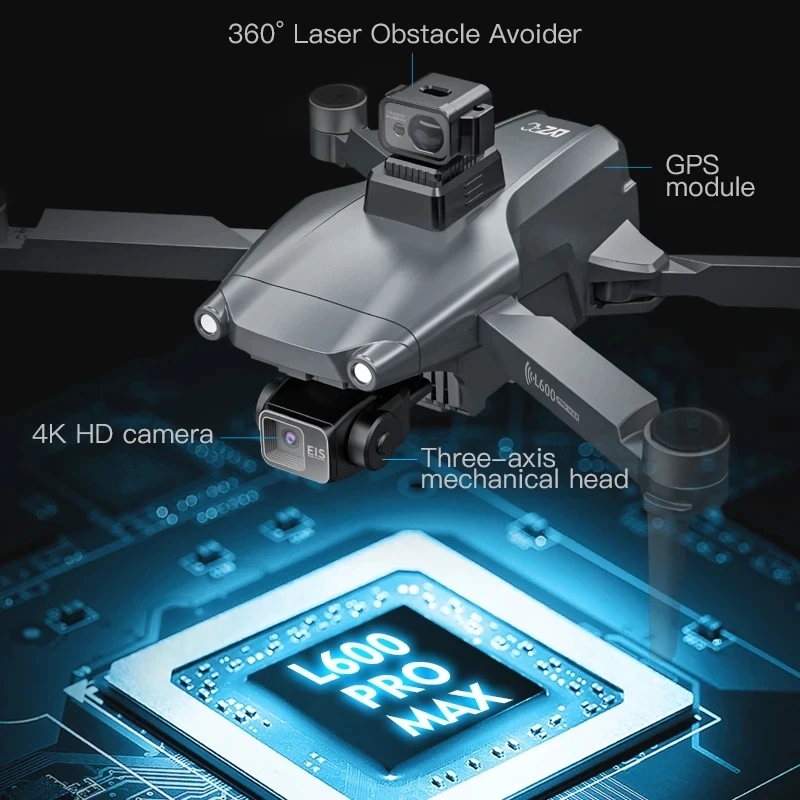 L600 PRO MAX GPS Drone Profess - Drone Kit Professional 评论和价格